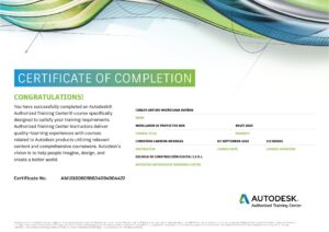 CERTIFICADO MODELADOR DE PROYECTO BIM - AUTODESK