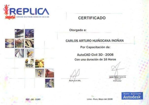 CIVIL 3D 2018 - REPLICA